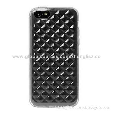 Charming TPU Mobile Phone Cases for iPhone 5C, Different Colors Available